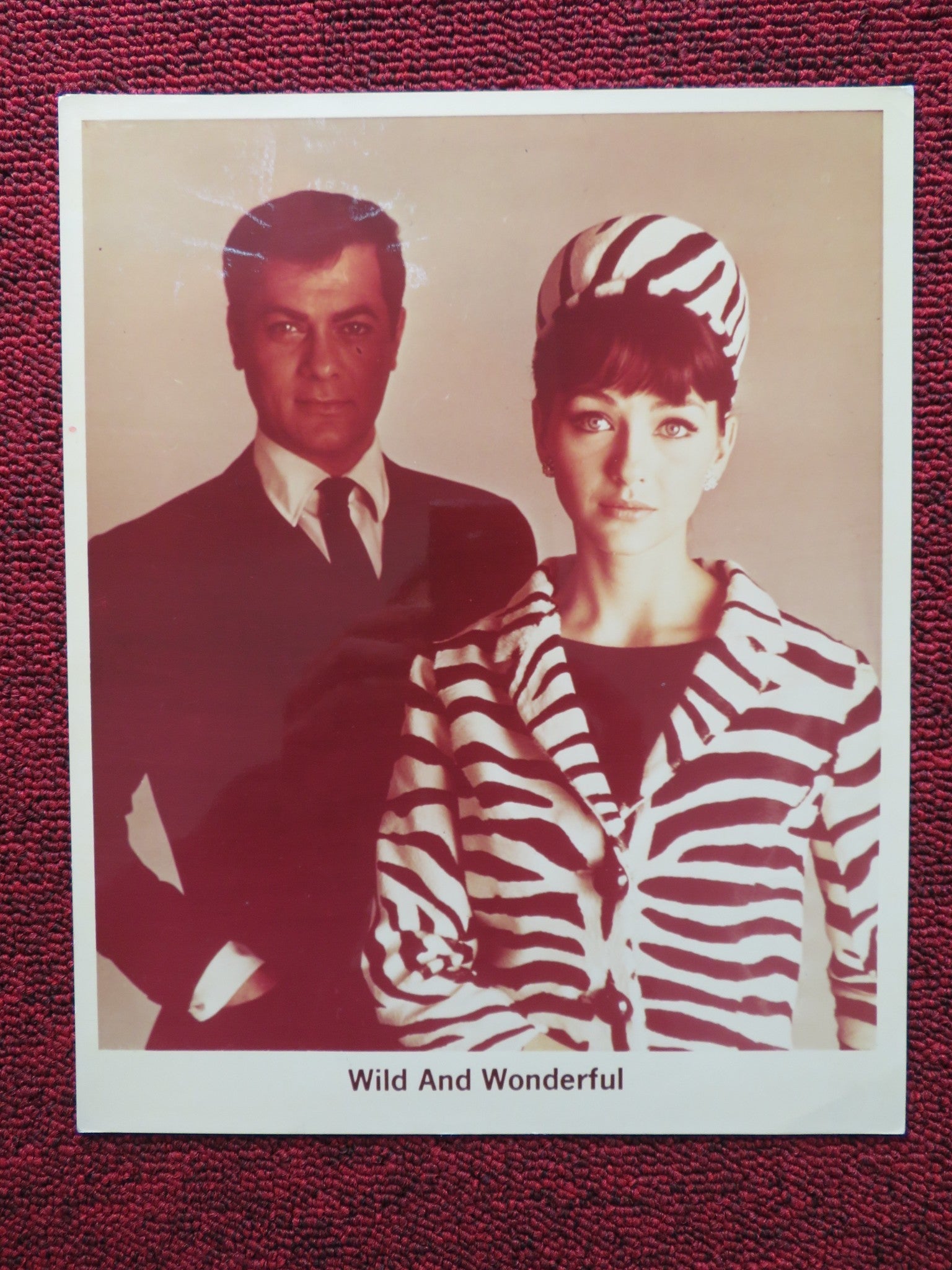 WILD AND WONDERFUL MOVIE STILL PHOTO POSTER TONY CURTIS CHRISTINE KAUFMANN 1964 Rendezvous Cinema Movie posters