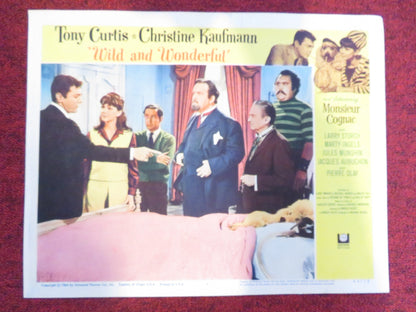 WILD AND WONDERFUL US LOBBY CARD FULL SET TONY CURTIS CHRISTINE KAUFMANN 1964 Rendezvous Cinema Movie posters