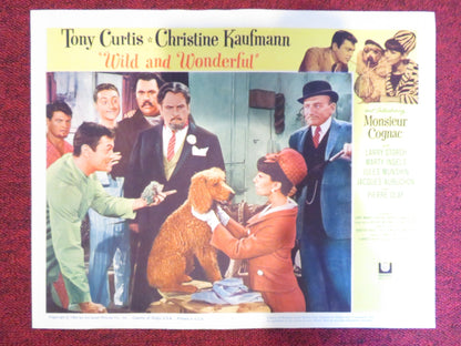 WILD AND WONDERFUL US LOBBY CARD FULL SET TONY CURTIS CHRISTINE KAUFMANN 1964 Rendezvous Cinema Movie posters