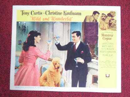 WILD AND WONDERFUL US LOBBY CARD FULL SET TONY CURTIS CHRISTINE KAUFMANN 1964 Rendezvous Cinema Movie posters