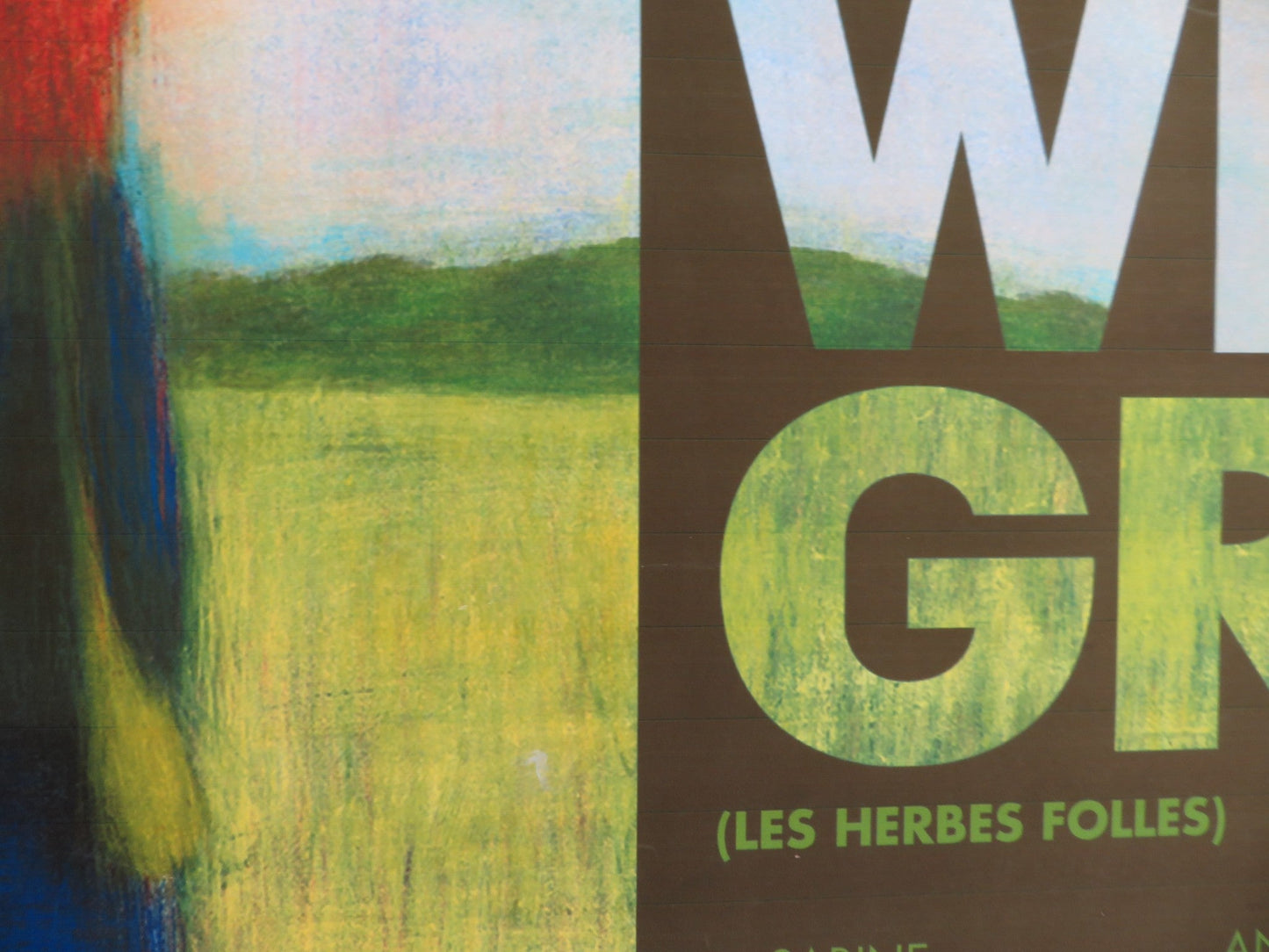 WILD GRASS UK QUAD (30"x 40") ROLLED POSTER SABINE AZEMA ANDRE DUSSOLLIER 2009 Rendezvous Cinema Movie posters