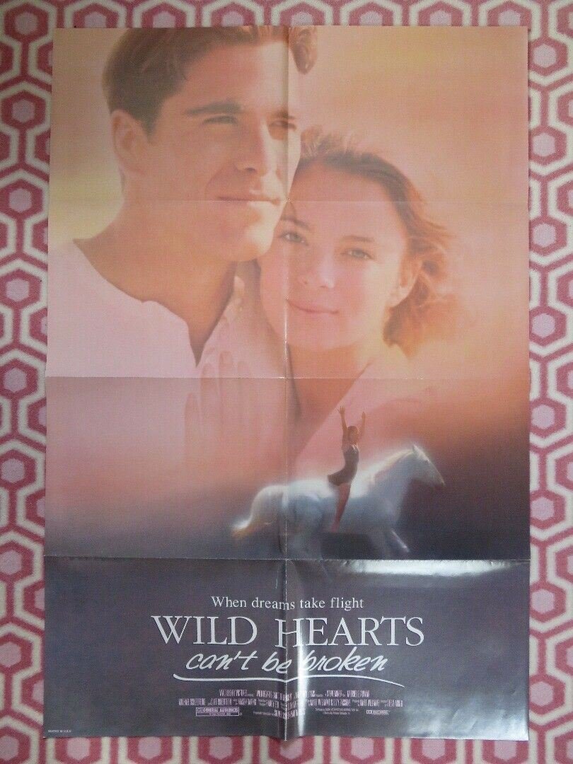 WILD HEARTS CAN'T BE BROKEN US ONE SHEET POSTER DISNEY STEVE MINER 1991 Rendezvous Cinema Movie posters