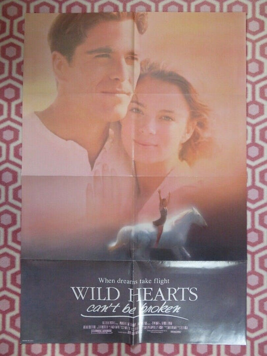 WILD HEARTS CAN'T BE BROKEN US ONE SHEET POSTER DISNEY STEVE MINER 1991 Rendezvous Cinema Movie posters