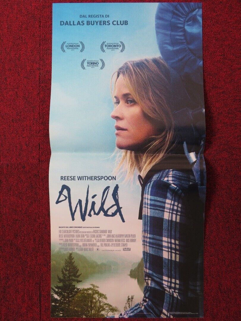 WILD ITALIAN LOCANDINA (27"x13") POSTER REECE WITHERSPOON LAURA DERN 2014 Movie posters