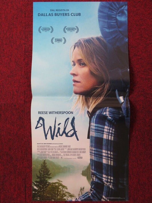 WILD ITALIAN LOCANDINA (27"x13") POSTER REECE WITHERSPOON LAURA DERN 2014 Movie posters
