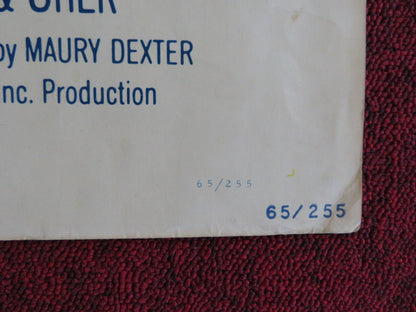 WILD ON THE BEACH US HALF SHEET (22"x 28") POSTER RANDALL SHERRY JACKSON 1965 Rendezvous Cinema Movie posters