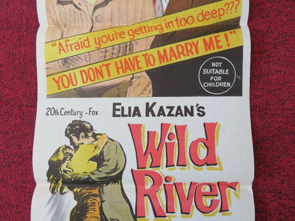 WILD RIVER FOLDED AUSTRALIAN DAYBILL POSTER MONTGOMERY CLIFT LEE REMICK 1960 - Rendezvous Cinema