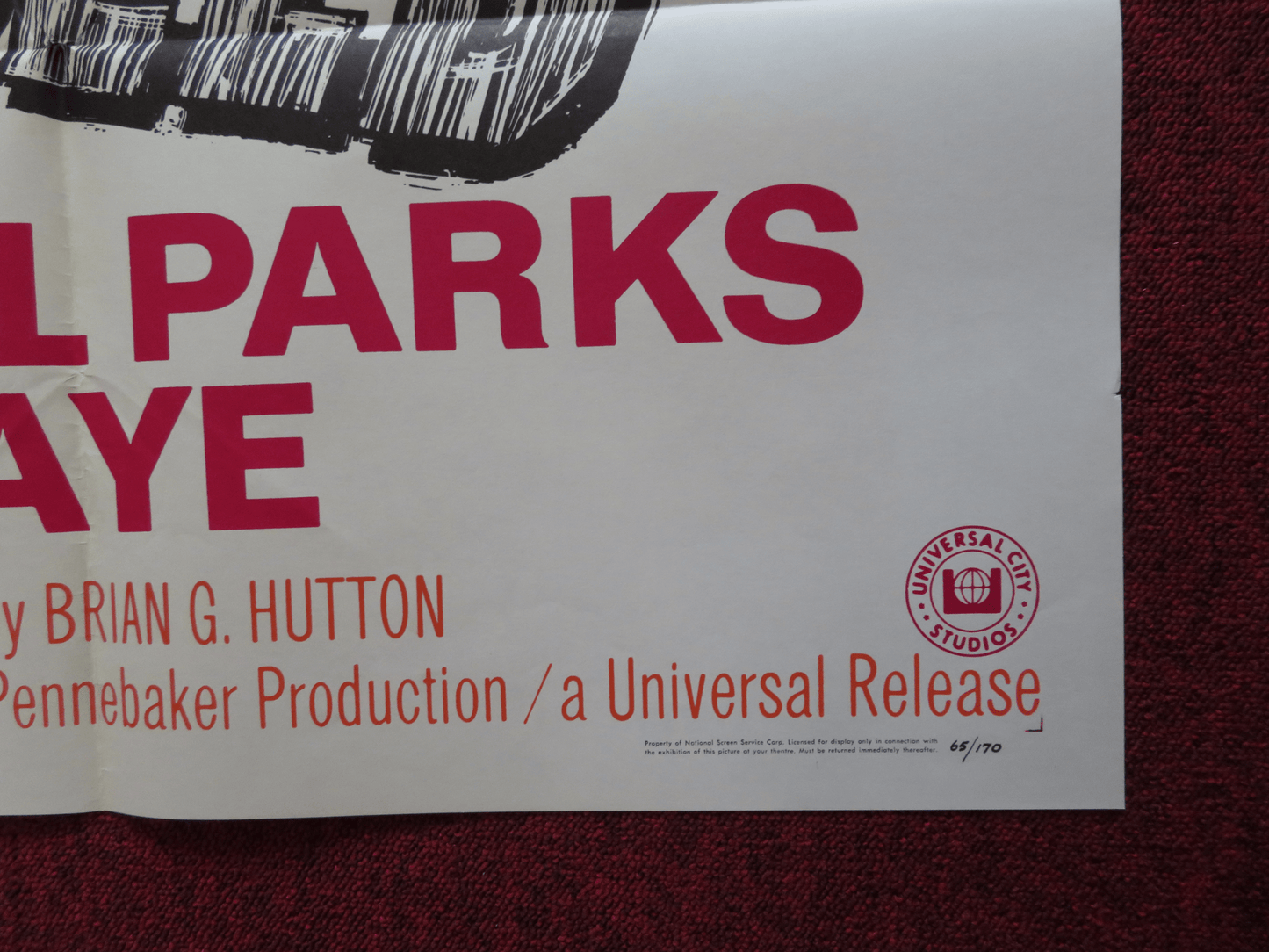 WILD SEED FOLDED US ONE SHEET POSTER MICHAEL PARKS CELIA KAYE 1965 Rendezvous Cinema Movie posters