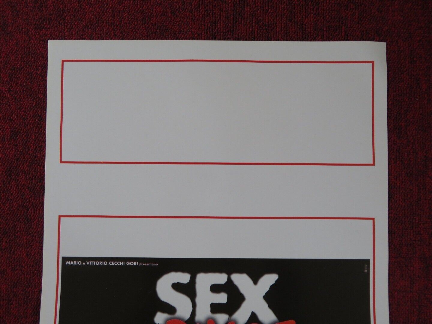 WILD THINGS ITALIAN LOCANDINA (27.5"x13") POSTER KEVIN BACON MATT DILLON 1998 Movie posters