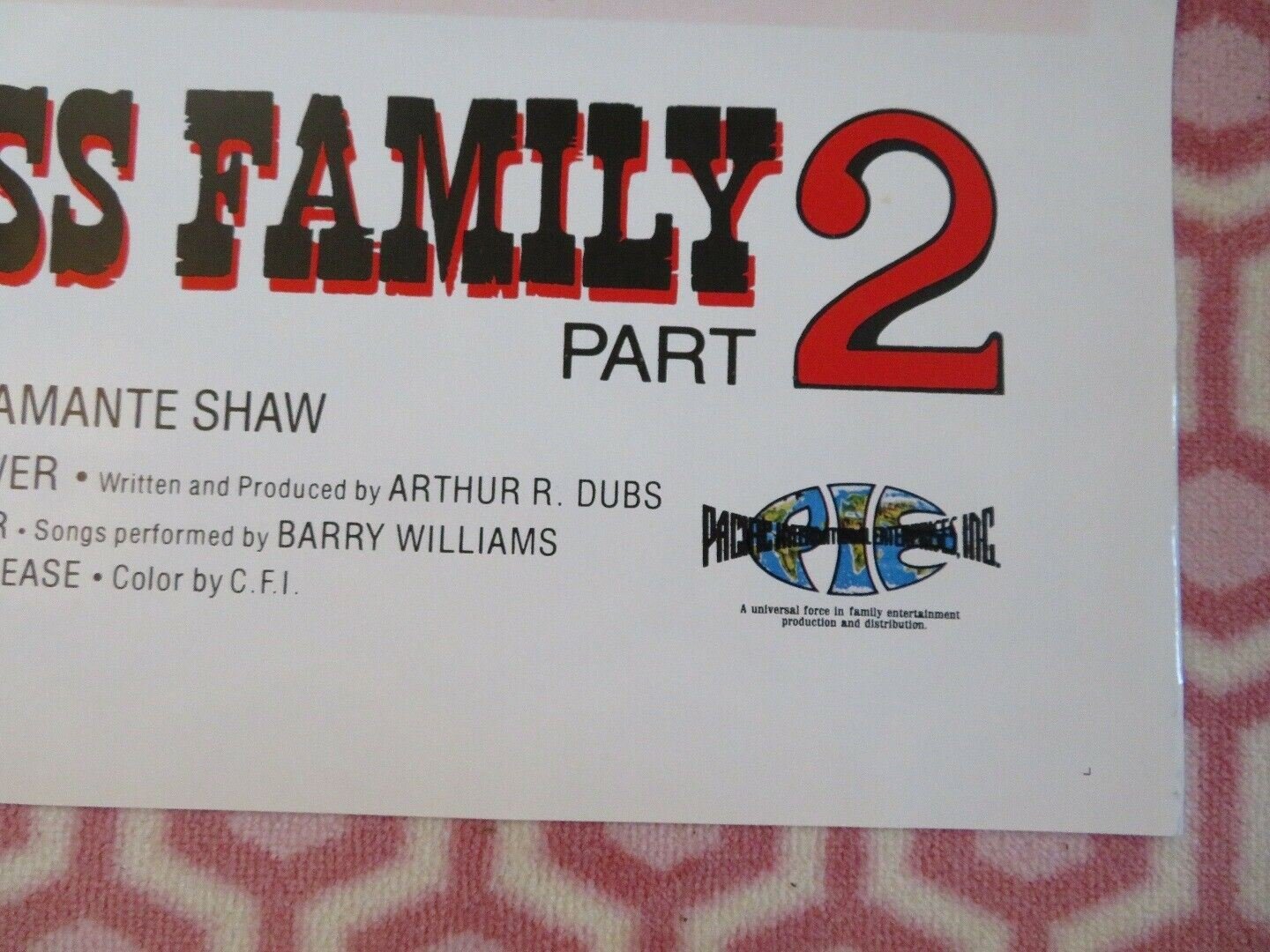 WILDERNESS FAMILY PART 2 US ONE SHEET POSTER ROBERT F.LOGAN 1978 Movie posters