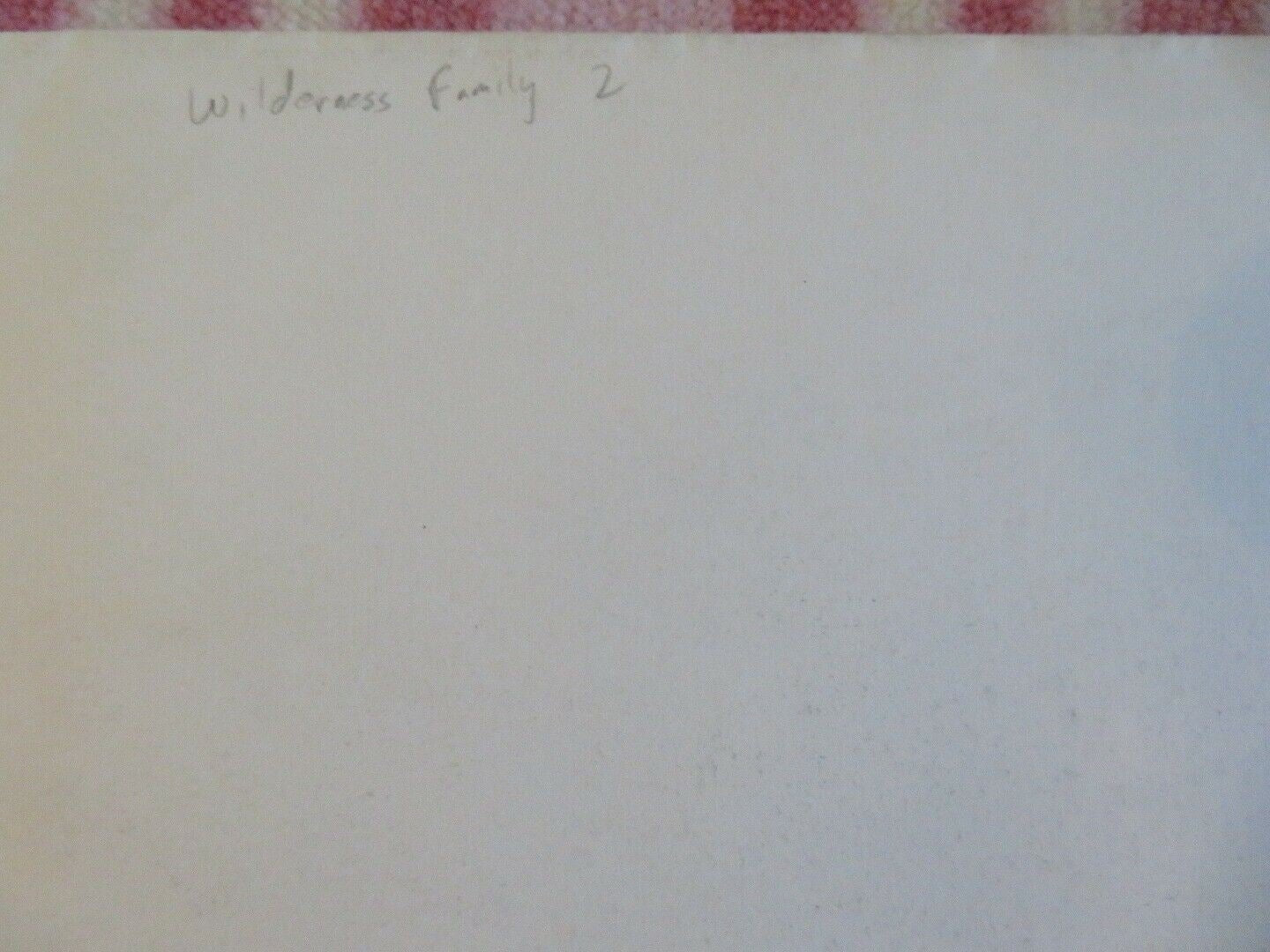 WILDERNESS FAMILY PART 2 US ONE SHEET POSTER ROBERT F.LOGAN 1978 Movie posters