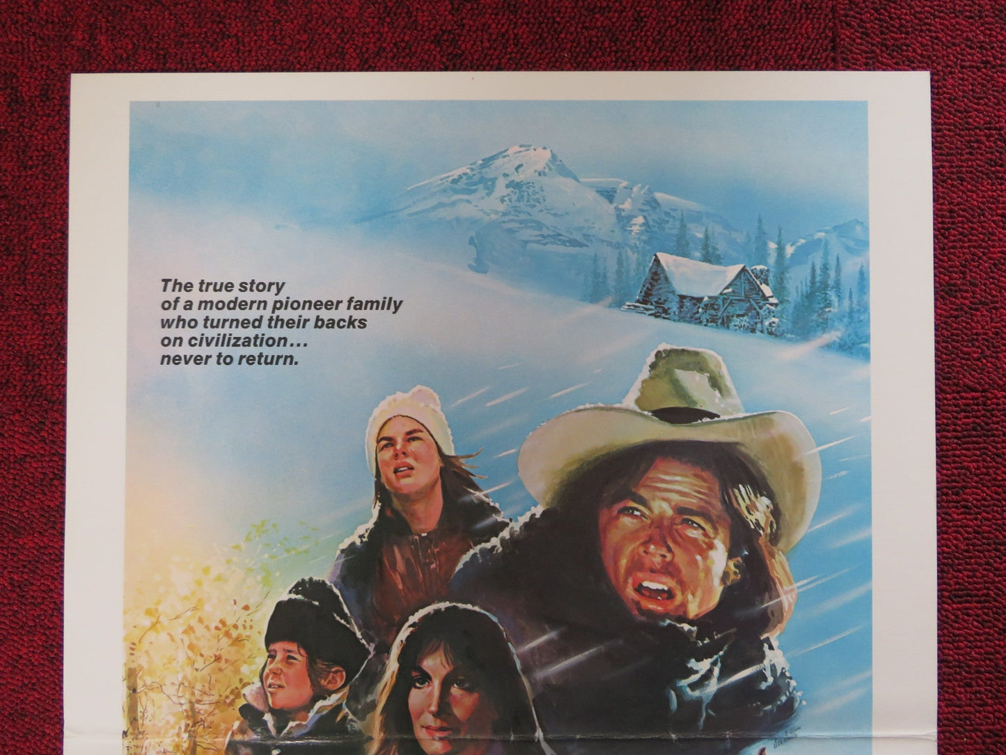 WILDERNESS FAMILY PART 2 WINDOW CARD (14"x 22") POSTER ROBERT F.LOGAN 1978 Rendezvous Cinema Movie posters