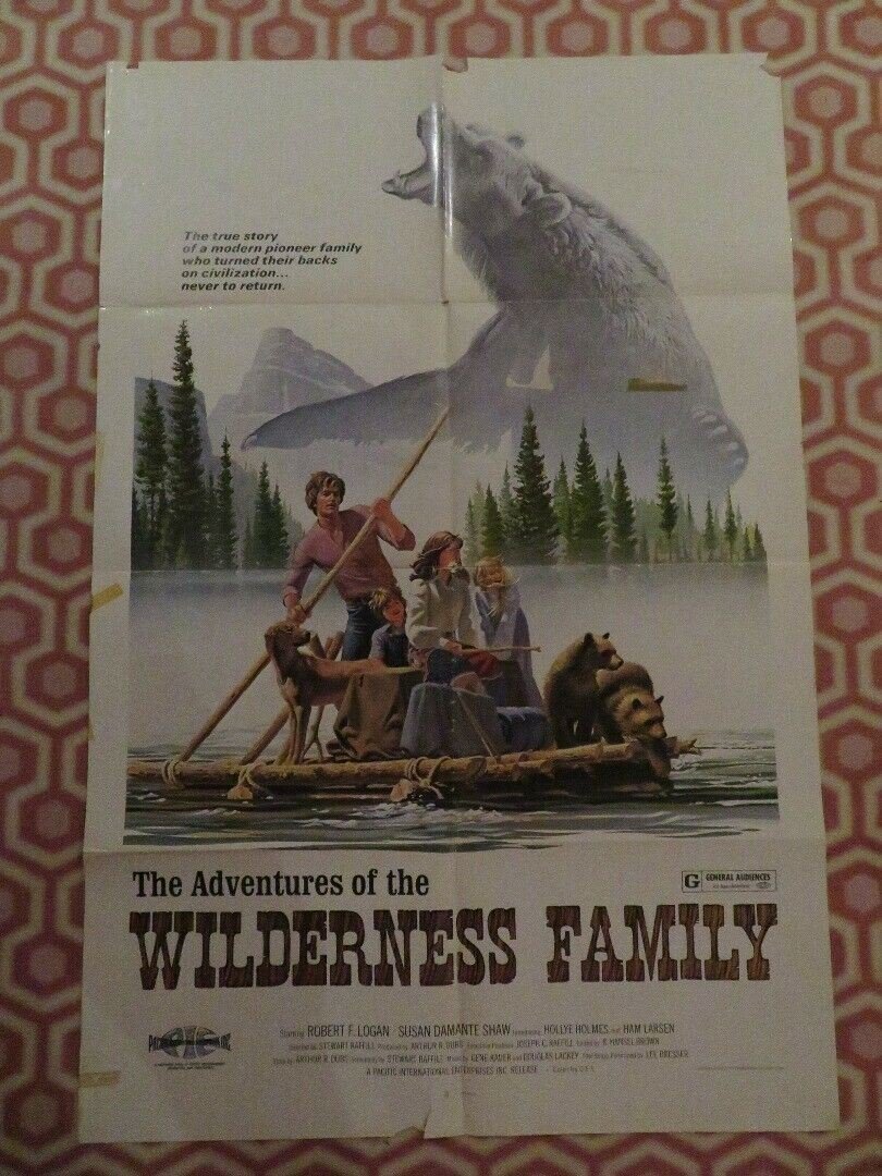 WILDERNESS FAMILY US ONE SHEET POSTER ROBERT F.LOGAN HOLLYE HOLMES 1975 Movie posters