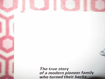 WILDERNESS FAMILY US ONE SHEET POSTER ROBERT F.LOGAN HOLLYE HOLMES 1975 Movie posters