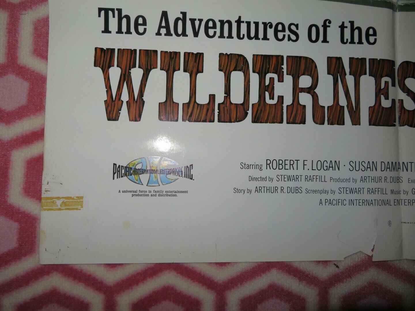 WILDERNESS FAMILY US ONE SHEET POSTER ROBERT F.LOGAN HOLLYE HOLMES 1975 Movie posters