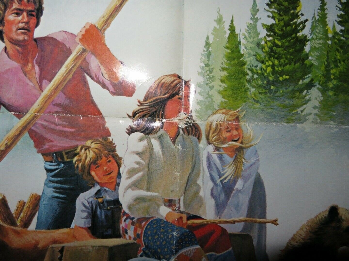 WILDERNESS FAMILY US ONE SHEET POSTER ROBERT F.LOGAN HOLLYE HOLMES 1975 Movie posters