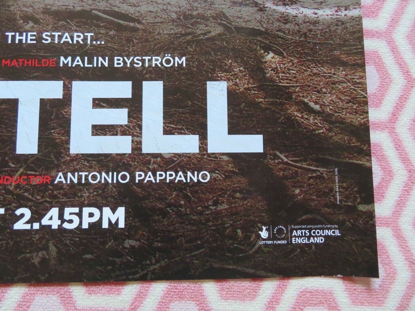 WILLIAM TELL QUAD (30"x 40") ROLLED POSTER THE ROYAL OPERA HOUSE LIVE 2015 Rendezvous Cinema Movie posters