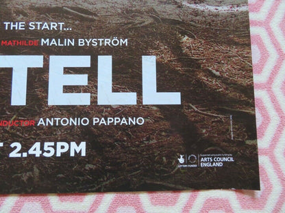 WILLIAM TELL QUAD (30"x 40") ROLLED POSTER THE ROYAL OPERA HOUSE LIVE 2015 Rendezvous Cinema Movie posters