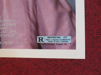 WIMPS FOLDED US ONE SHEET POSTER LOUIE BONANNO TRACEY ADAMS 1986 Rendezvous Cinema Movie posters