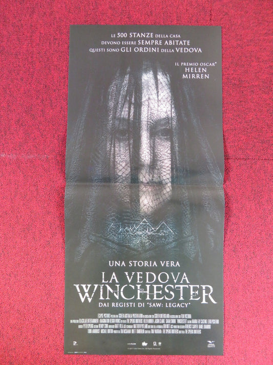 WINCHESTER ITALIAN LOCANDINA POSTER HELEN MIRREN JASON CLARKE 2018 Rendezvous Cinema Movie posters