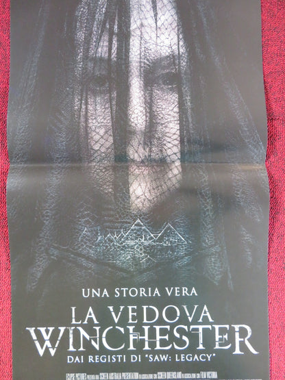 WINCHESTER ITALIAN LOCANDINA POSTER HELEN MIRREN JASON CLARKE 2018 Rendezvous Cinema Movie posters