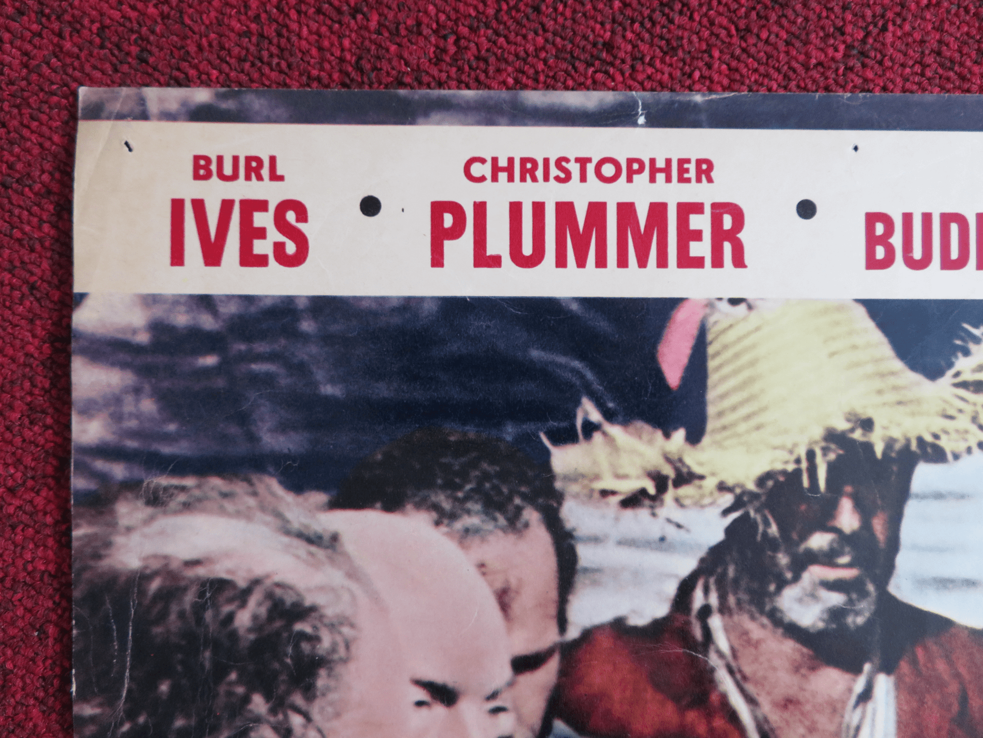 WIND ACROSS THE EVERGLADES ITALIAN FOTOBUSTA POSTER BURL IVES C.PLUMMER 1958 Rendezvous Cinema Movie posters