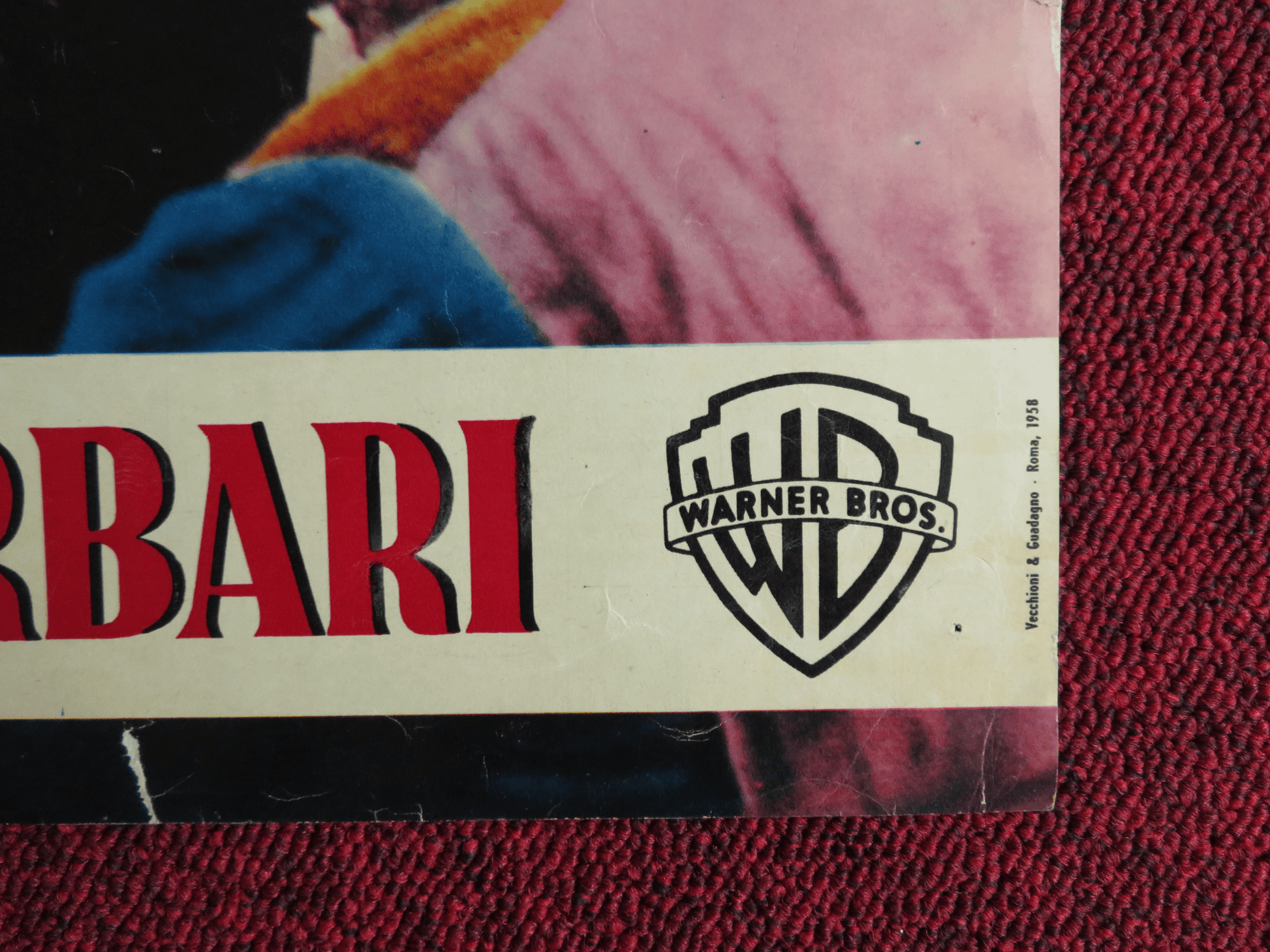 WIND ACROSS THE EVERGLADES ITALIAN FOTOBUSTA POSTER BURL IVES C.PLUMMER 1958 Rendezvous Cinema Movie posters