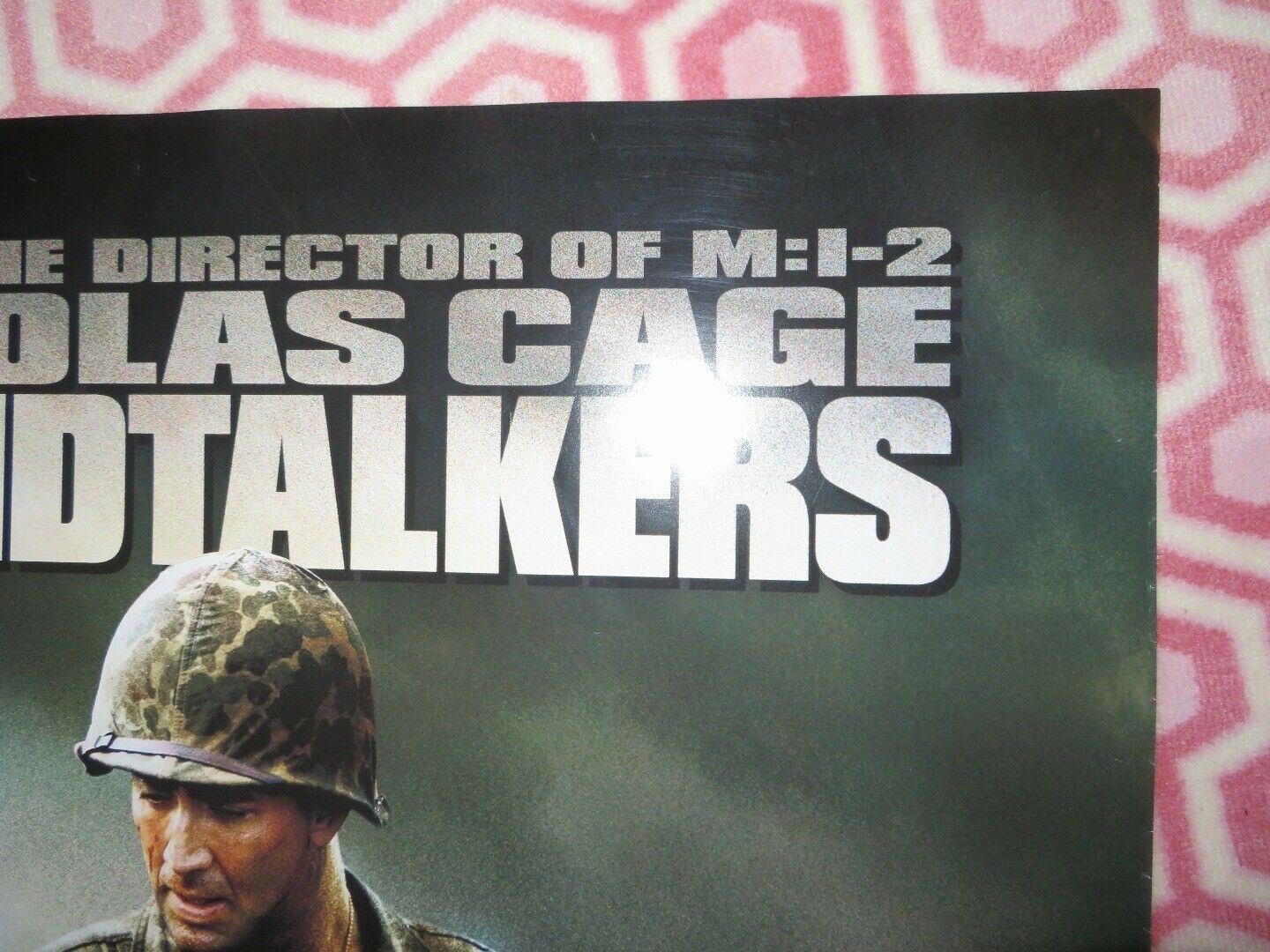 WIND TALKERS US ONE SHEET ROLLED POSTER NICOLAS CAGE 2002 Movie posters