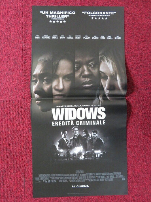 WINDOWS ITALIAN LOCANDINA (27"x13") POSTER LIAM NEESON 2018 Movie posters