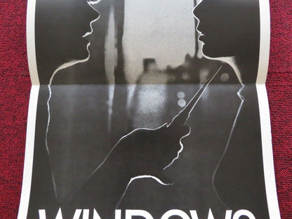 WINDOWS - STYLE A FOLDED US INSERT (14"x 36") POSTER TALIA SHIRE J. CORTESE 1980 Movie posters