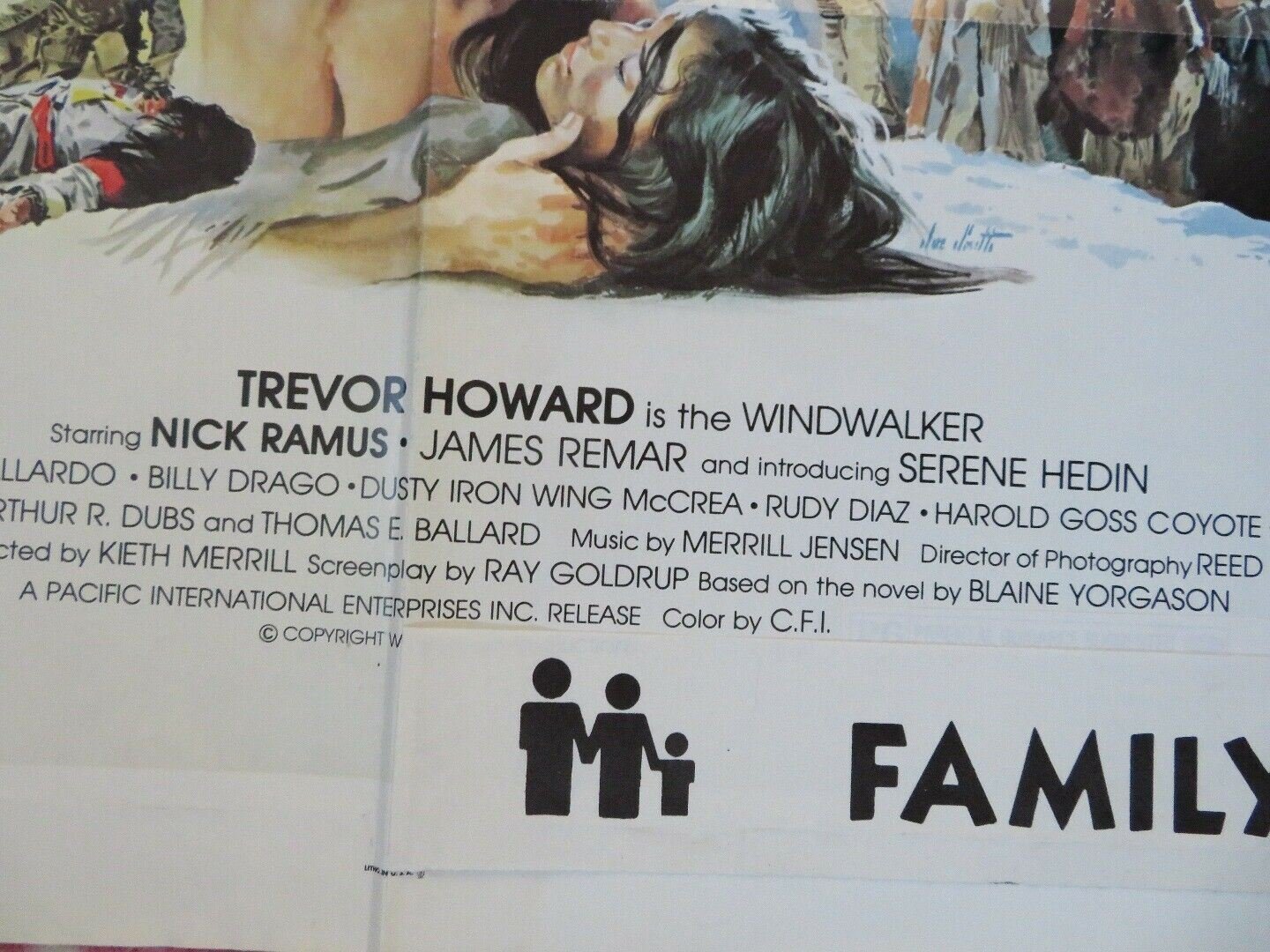 WINDWALKER US ONE SHEET POSTER NICK RAMUS JAMES REMAR SERENE HEDIN Rendezvous Cinema Movie posters