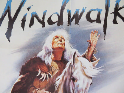 WINDWALKER US ONE SHEET POSTER NICK RAMUS SERENE HEDIN 1980 Rendezvous Cinema Movie posters