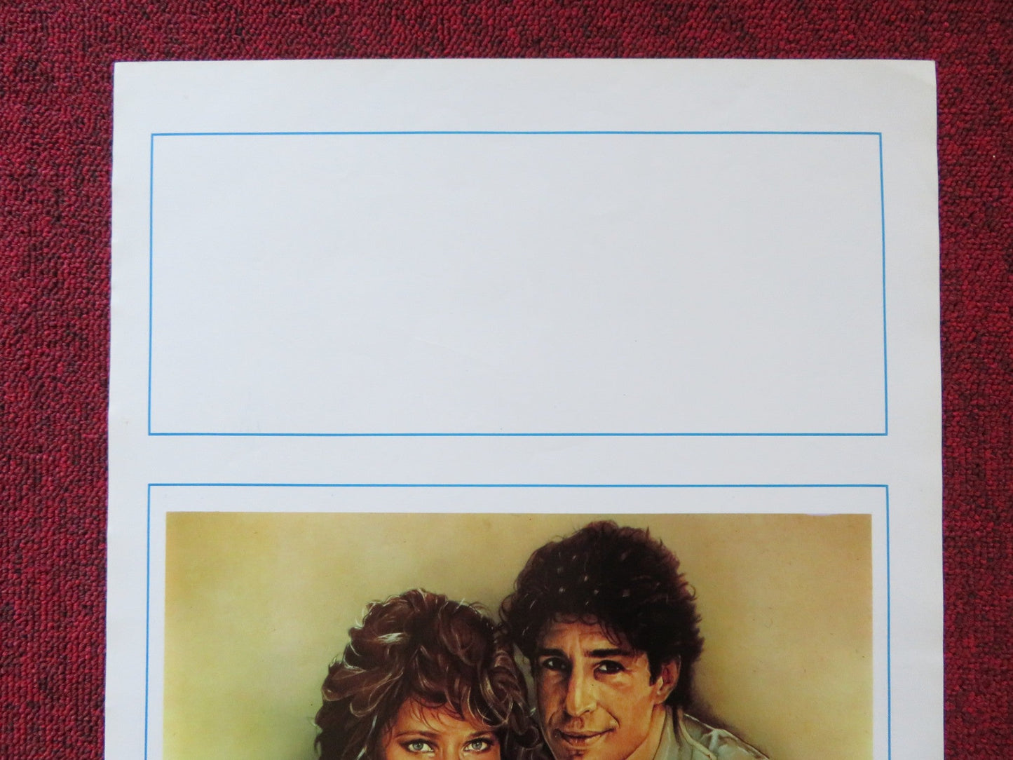 WINDY CITY ITALIAN LOCANDINA POSTER JOHN SHEA KATE CAPSHAW 1986 Rendezvous Cinema Movie posters