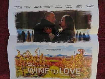 WINE TO LOVE ITALIAN LOCANDINA POSTER JANE ALEXANDER TEODOSIO BARRESI 2018 Rendezvous Cinema Movie posters