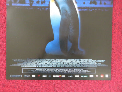 WINGED MIGRATION ITALIAN LOCANDINA (25.5"x12.5") POSTER JACQUES PERRIN 2001 Movie posters