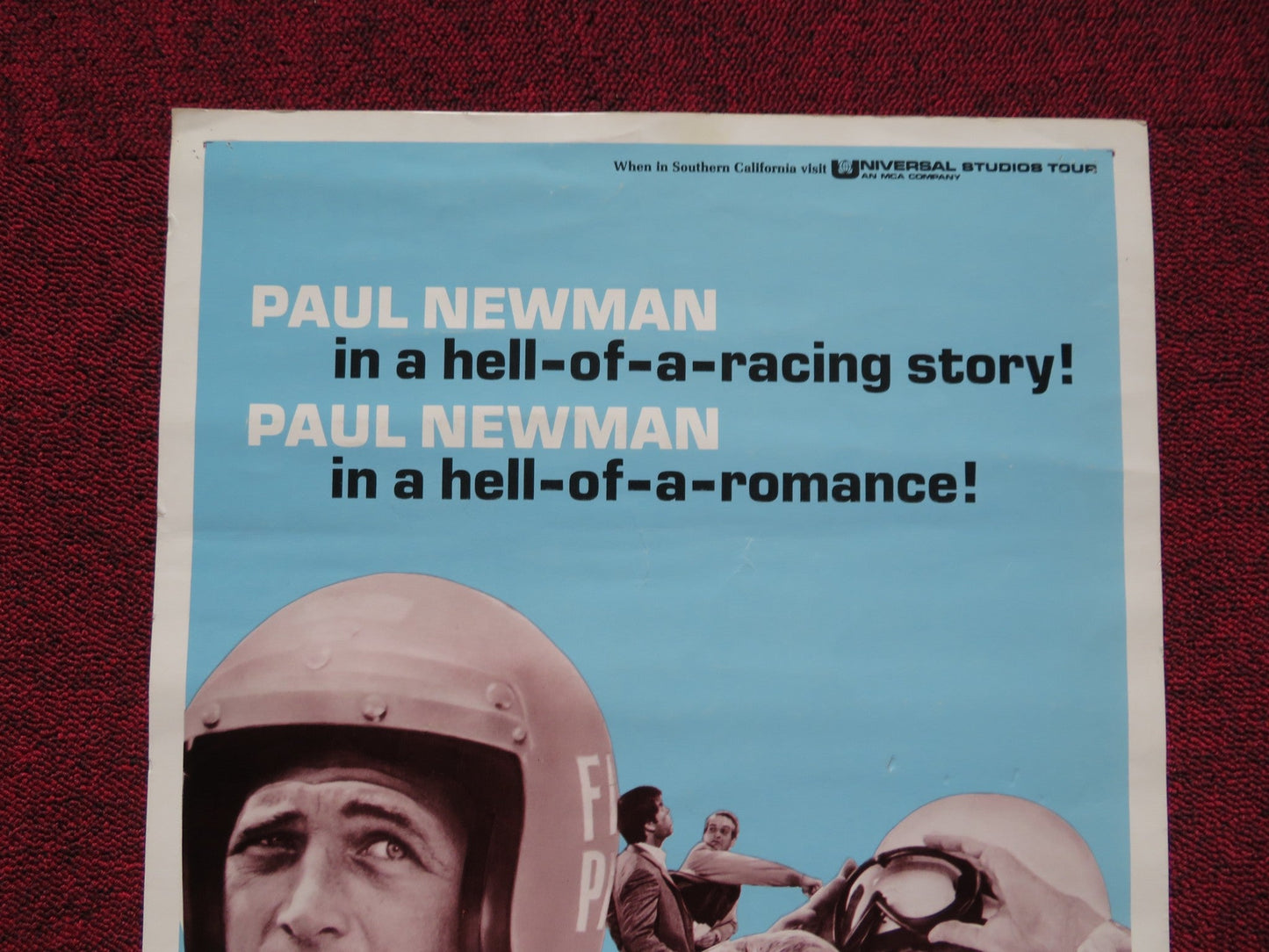 WINNING US INSERT (14"x 36") POSTER PAUL NEWMAN JOANNE WOODWARD 1973 Rendezvous Cinema Movie posters