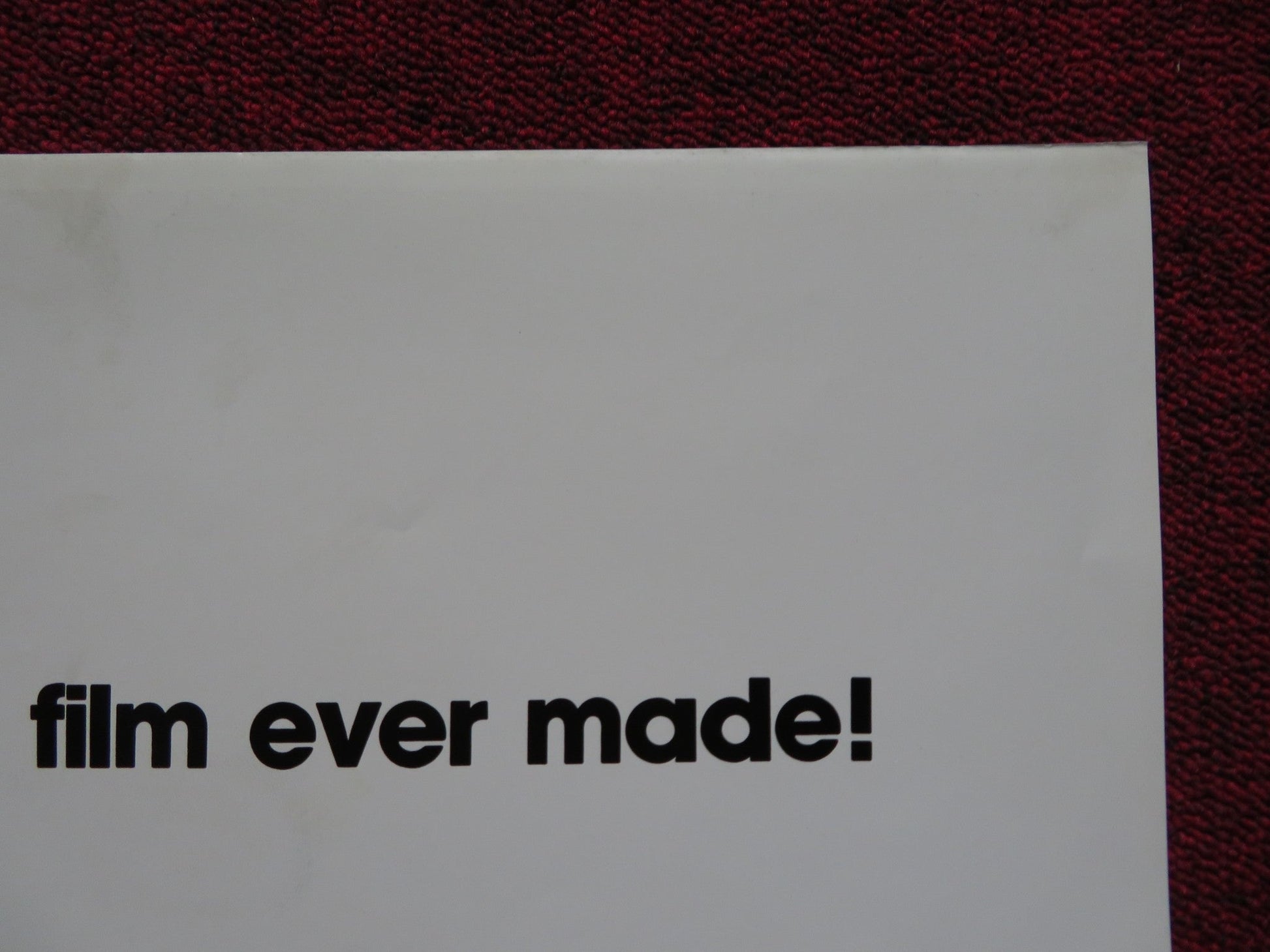 WINTER EQUINOX FOLDED US ONE SHEET POSTER JOHN CLENDENIN BOB SALERNO 1976 Rendezvous Cinema Movie posters