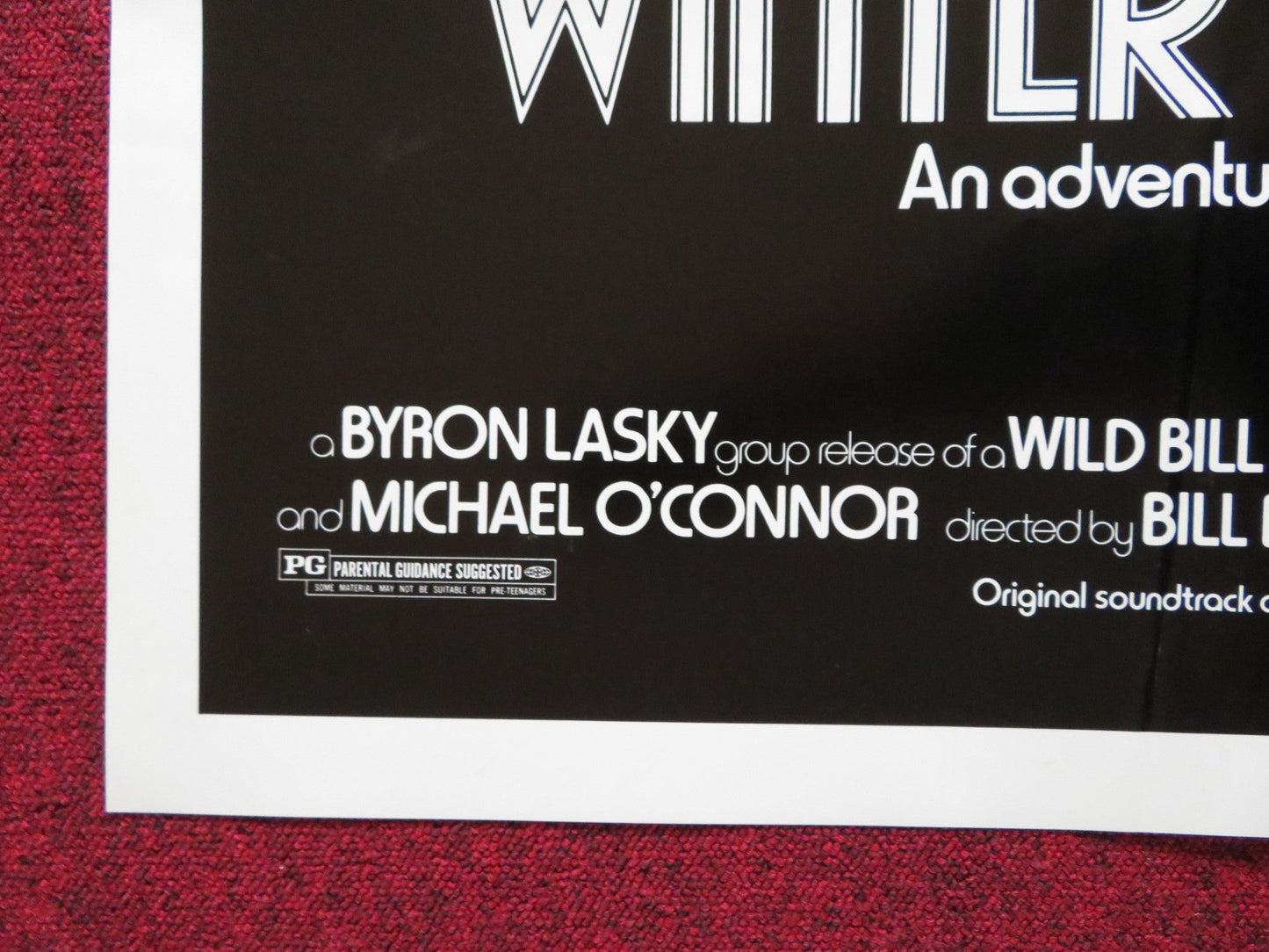 WINTER EQUINOX FOLDED US ONE SHEET POSTER JOHN CLENDENIN BOB SALERNO 1976 Rendezvous Cinema Movie posters