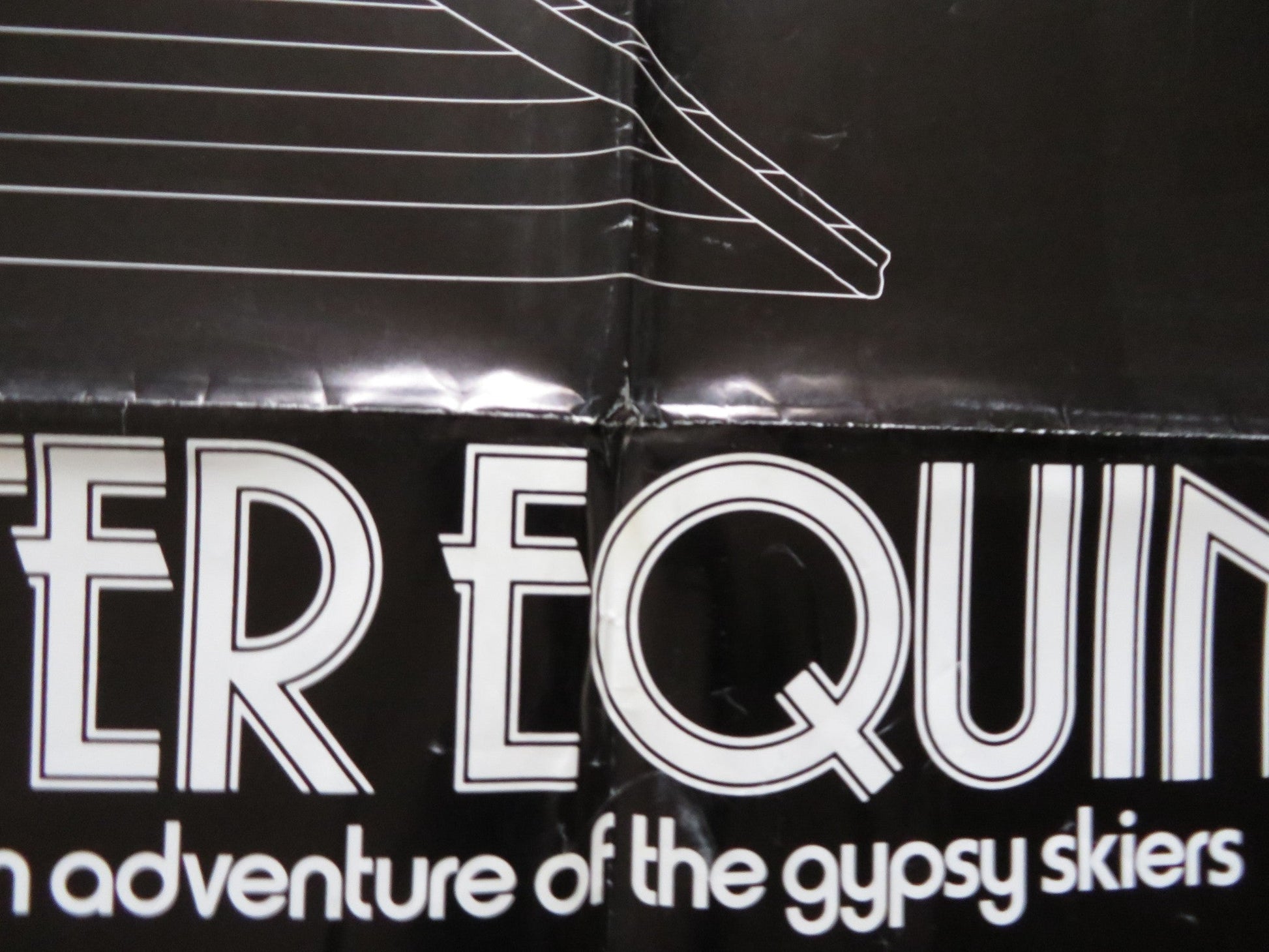 WINTER EQUINOX FOLDED US ONE SHEET POSTER JOHN CLENDENIN BOB SALERNO 1976 Rendezvous Cinema Movie posters