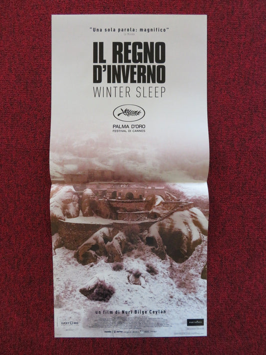 WINTER SLEEP ITALIAN LOCANDINA POSTER HALUK BILGINER MELISA SOZEN 2014 Rendezvous Cinema Movie posters