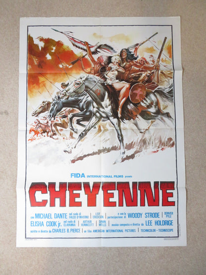 WINTERHAWK ITALIAN 2 FOGLIO POSTER MICHAEL DANTE LEIF ERICKSON 1975 Rendezvous Cinema Movie posters