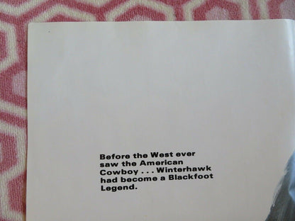 WINTERHAWK US ONE SHEET POSTER MICHAEL DANTE LEIF ERICKSON 1975 Movie posters