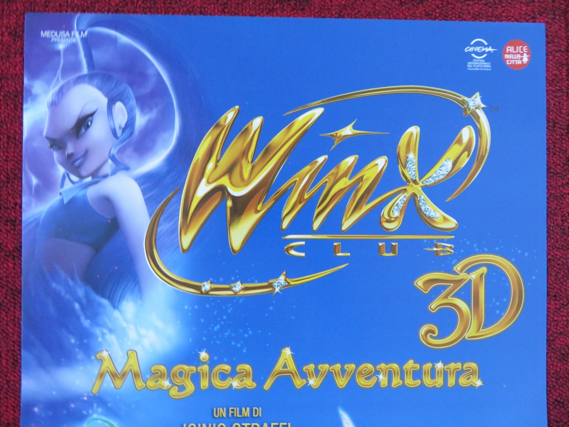 WINX CLUB 3D: MAGICAL ADVENTURE ITALIAN LOCANDINA POSTER PERLA LIBERATORI 2010 Rendezvous Cinema Movie posters