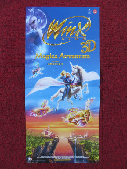 WINX CLUB 3D: MAGICAL ADVENTURE ITALIAN LOCANDINA POSTER PERLA LIBERATORI 2010 Rendezvous Cinema Movie posters