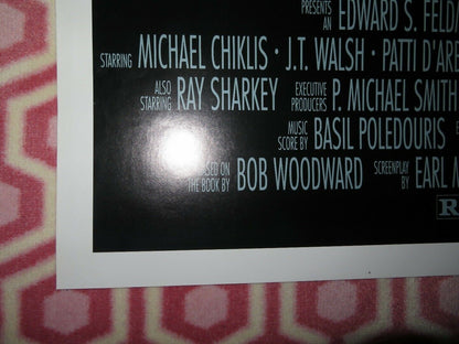 WIRED US ONE SHEET POSTER MICHAEL CHIKLIS J.T.WALSH 1989 Movie posters