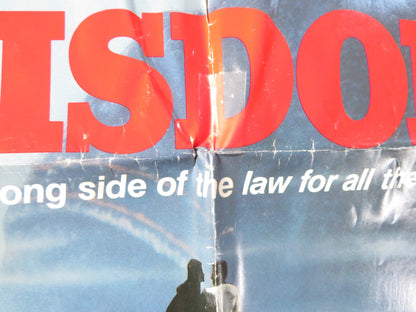 WISDOM FOLDED US ONE SHEET POSTER EMILIO ESTEVEZ DEMI MOORE 1986 Rendezvous Cinema Movie posters