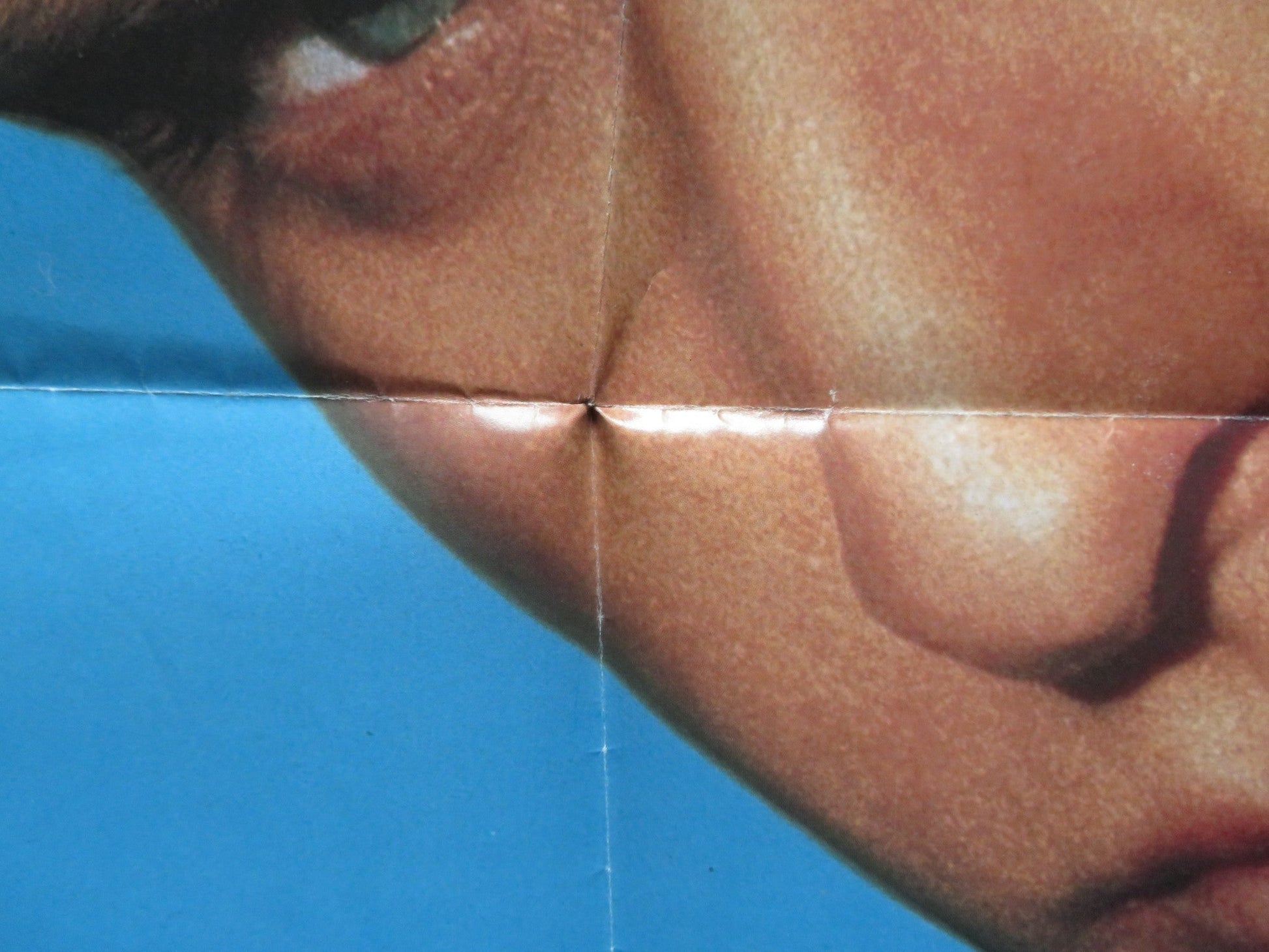 WISDOM FOLDED US VHS ONE SHEET POSTER EMILIO ESTEVEZ DEMI MOORE 1986 Rendezvous Cinema Movie posters