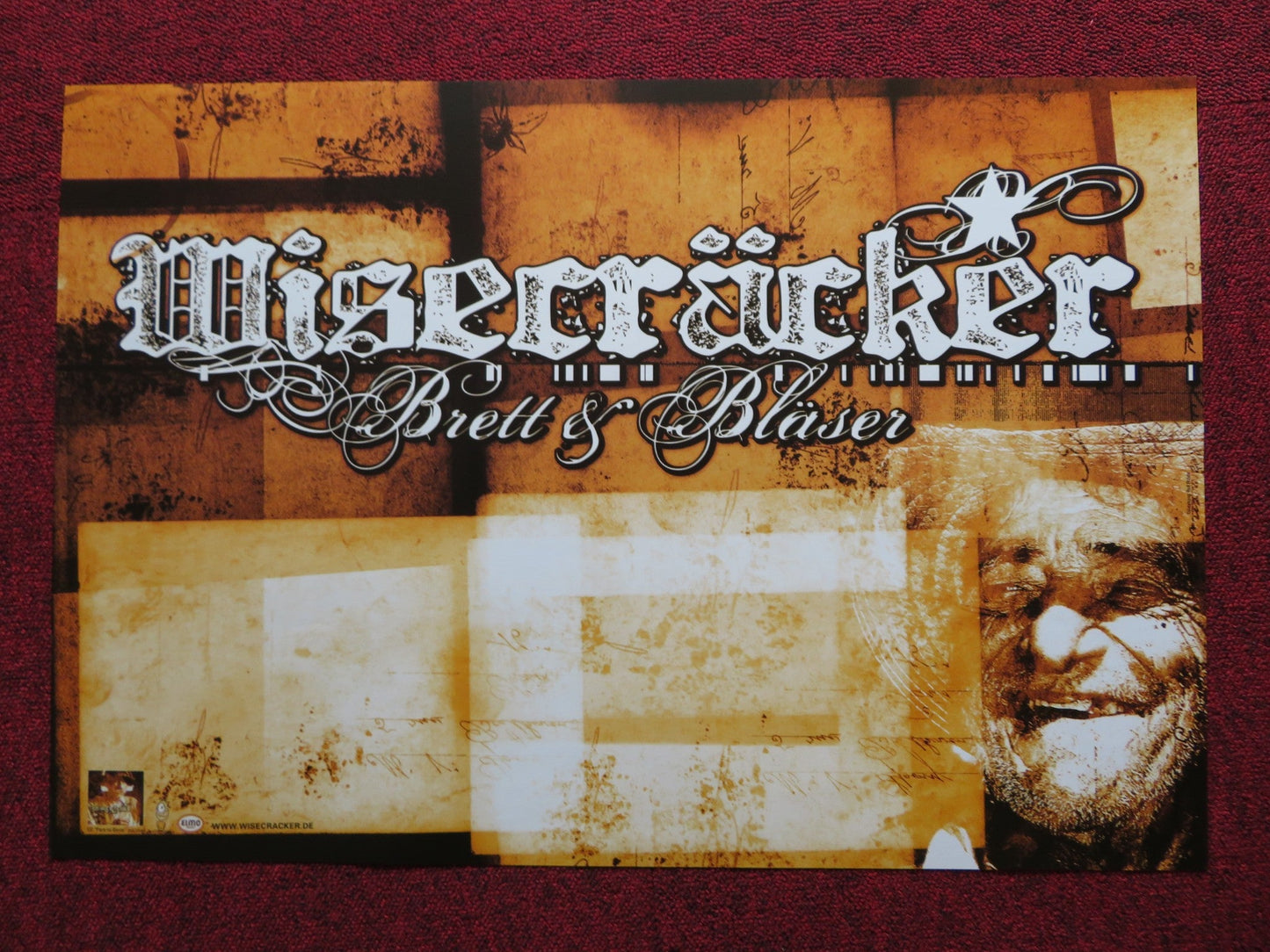 WISECRACKER GERMAN MUSIC PROMO POSTER ALBUM POSTER 2003 Rendezvous Cinema Movie posters