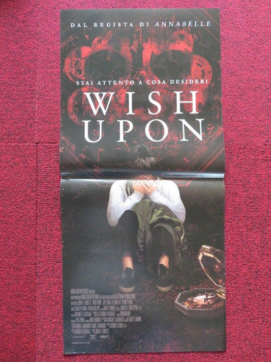 WISH UPON ITALIAN LOCANDINA (27"x12.5") POSTER JOEY KING 2017 - Rendezvous Cinema