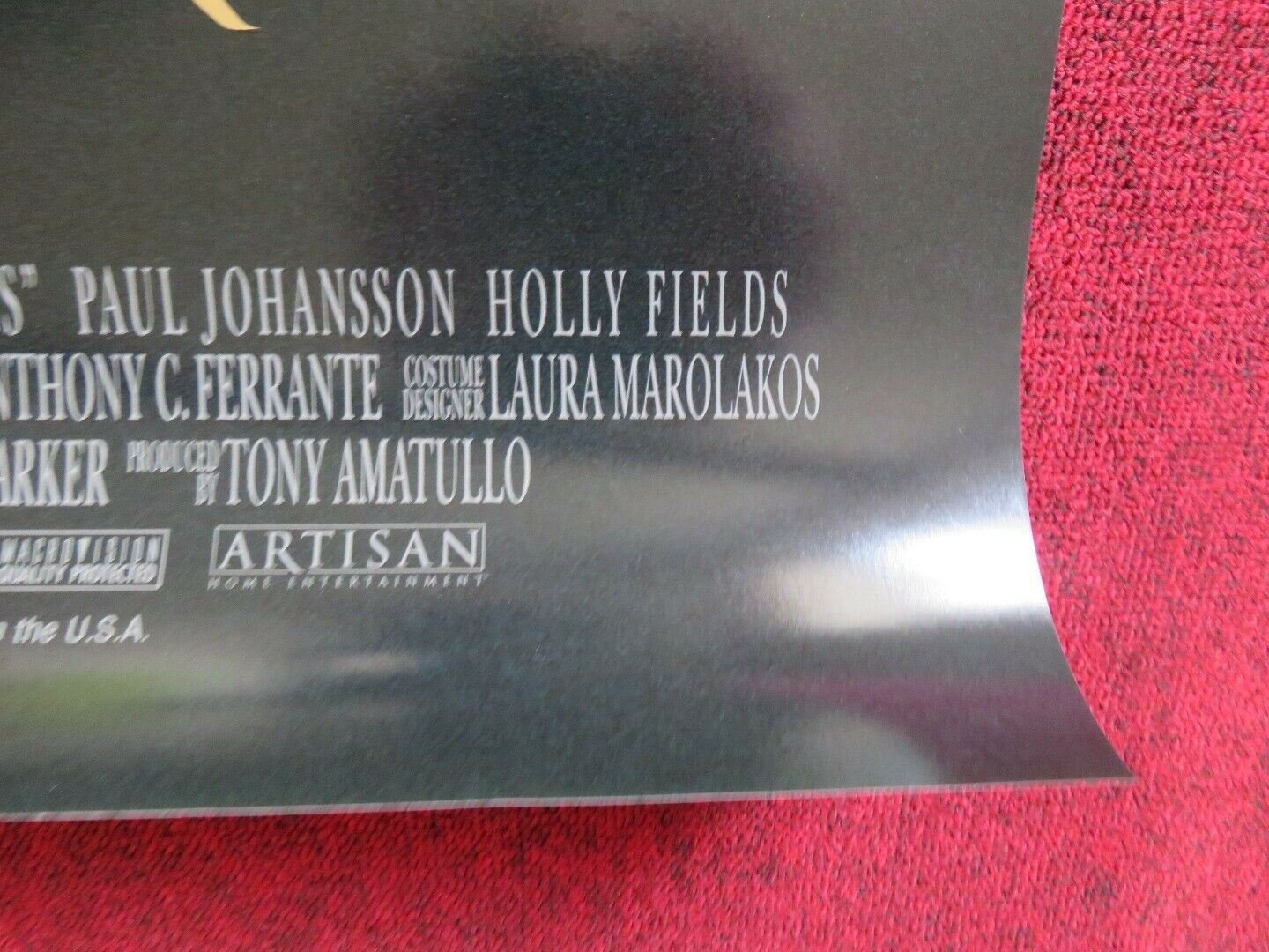 WISHMASTER 2 EVIL NEVER DIES US ONE SHEET ROLLED POSTER PAUL JOHANSSON 1999 - Rendezvous Cinema